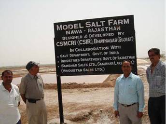 biological mgmt of sambhar saltworks